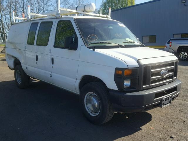 1FTNE24L48DB26860 - 2008 FORD ECONOLINE WHITE photo 1