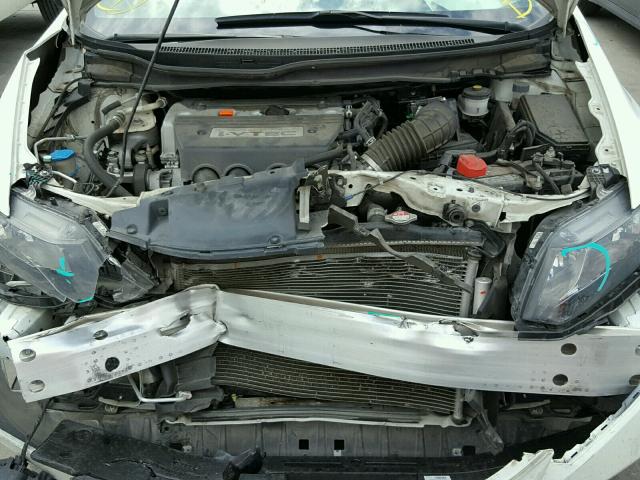 2HGFB6E54FH706471 - 2015 HONDA CIVIC SI WHITE photo 7