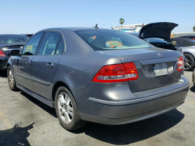 YS3FD49Y061132041 - 2006 SAAB 9-3 BASE GRAY photo 3