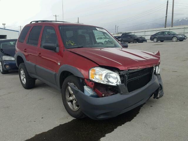 4F2YZ92ZX6KM31256 - 2006 MAZDA TRIBUTE I RED photo 1