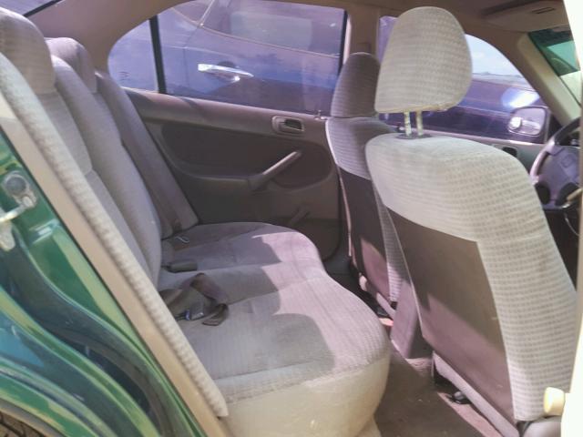 2HGEJ6617YH533090 - 2000 HONDA CIVIC BASE 绿色 照片 6