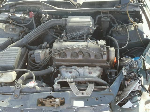 2HGEJ6617YH533090 - 2000 HONDA CIVIC BASE 绿色 照片 7