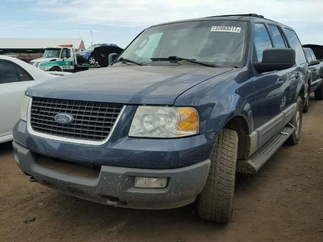 1FMPU16L43LB59080 - 2003 FORD EXPEDITION BLUE photo 2