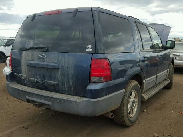 1FMPU16L43LB59080 - 2003 FORD EXPEDITION BLUE photo 4