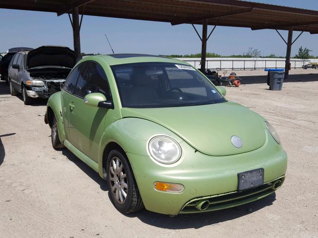 3VWCK31CX4M404196 - 2004 VOLKSWAGEN NEW BEETLE 绿色 照片 1