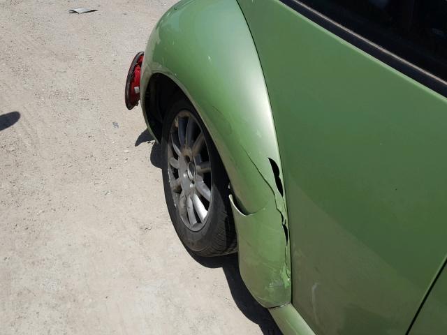 3VWCK31CX4M404196 - 2004 VOLKSWAGEN NEW BEETLE 绿色 照片 9