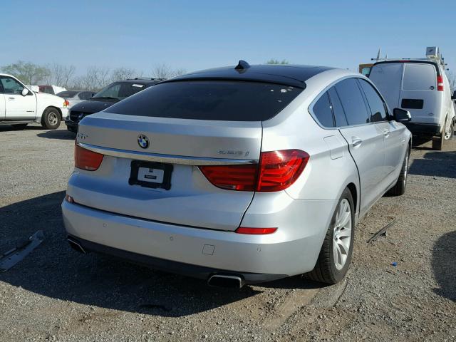 WBASP4C54CC341968 - 2012 BMW 550 XIGT SILVER photo 4