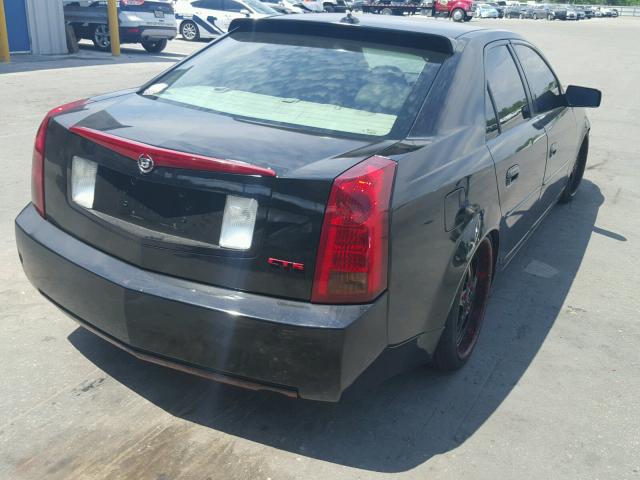 1G6DM577840145916 - 2004 CADILLAC CTS BLACK photo 4