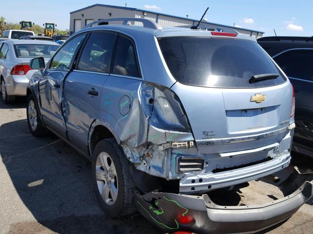 3GNAL2EK6DS618883 - 2013 CHEVROLET CAPTIVA LS 蓝色 照片 3