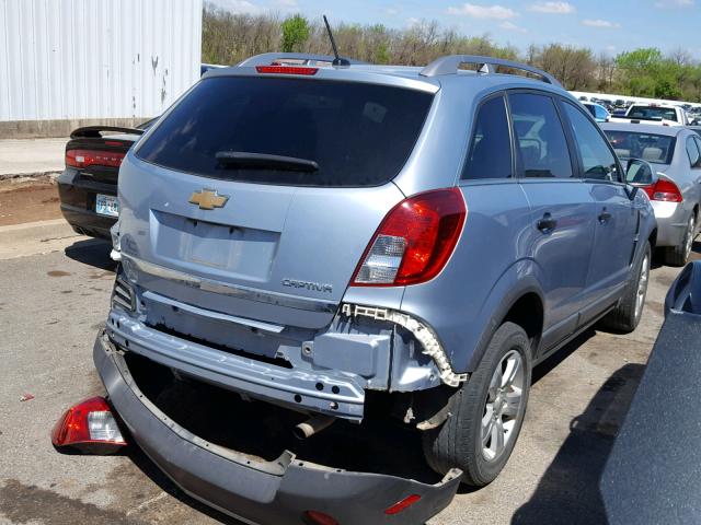 3GNAL2EK6DS618883 - 2013 CHEVROLET CAPTIVA LS 蓝色 照片 4