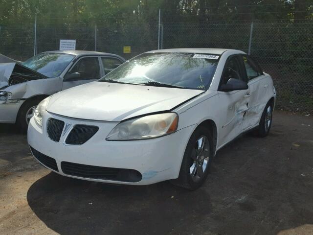 1G2ZG58B674112749 - 2007 PONTIAC G6 BASE WHITE photo 2