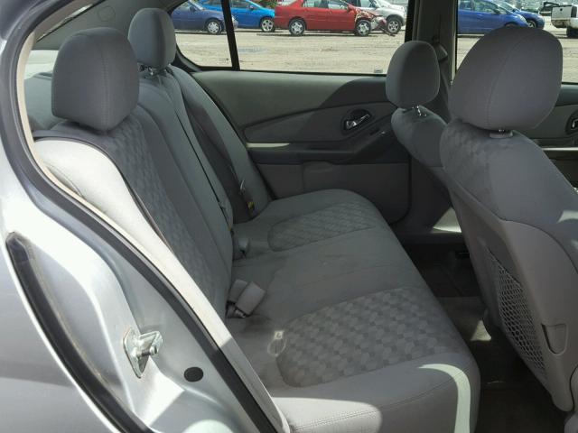 1G1ZT54854F233931 - 2004 CHEVROLET MALIBU LS SILVER photo 6