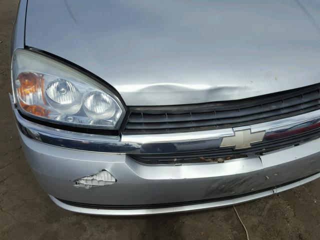 1G1ZT54854F233931 - 2004 CHEVROLET MALIBU LS SILVER photo 9