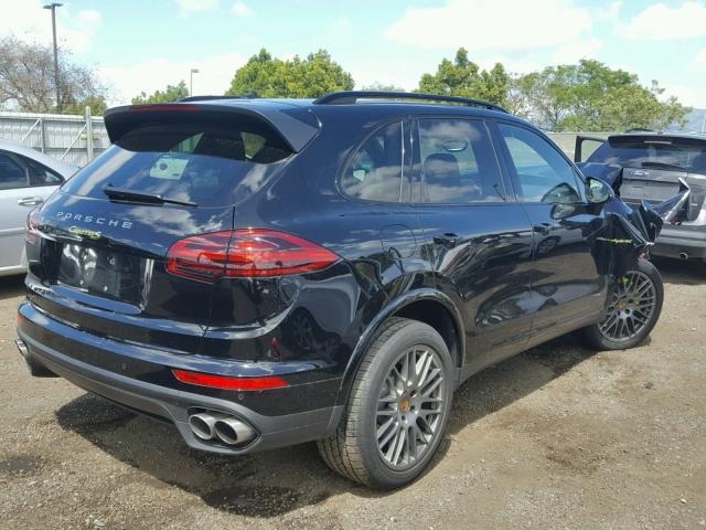 WP1AE2A25HLA72810 - 2017 PORSCHE CAYENNE SE BLACK photo 4