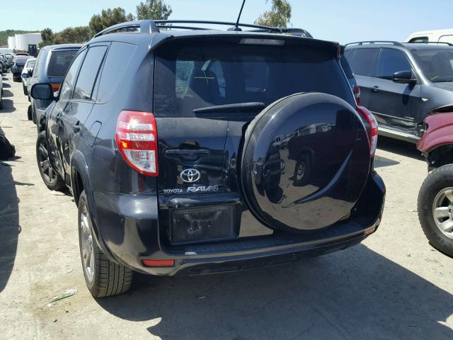 2T3WF4DV0AW024284 - 2010 TOYOTA RAV4 SPORT BLACK photo 3