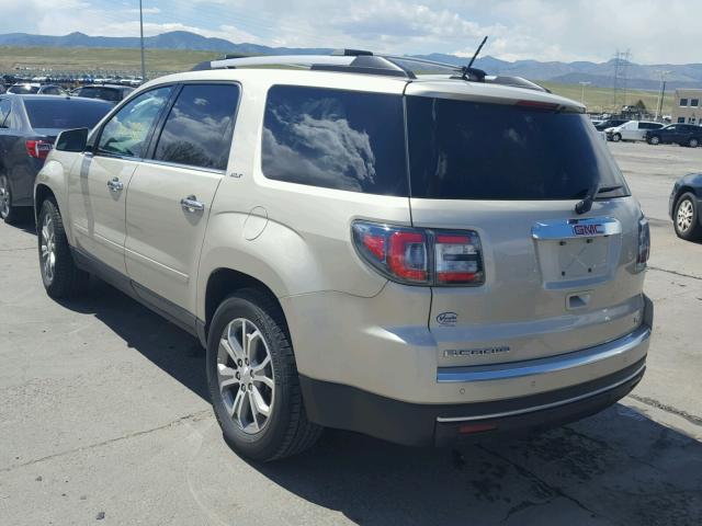 1GKKVRKD6FJ188884 - 2015 GMC ACADIA SLT ნაცრისფერი ფოტო 3