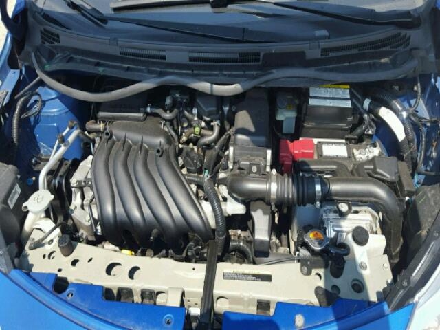 3N1CE2CP1FL382220 - 2015 NISSAN VERSA NOTE BLUE photo 7