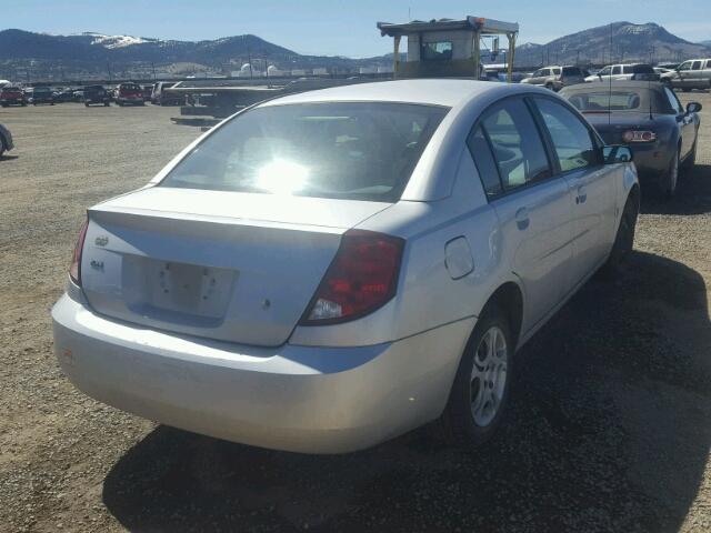 1G8AJ52F93Z118204 - 2003 SATURN ION LEVEL ვერცხლისფერი ფოტო 4