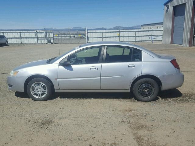 1G8AJ52F93Z118204 - 2003 SATURN ION LEVEL ვერცხლისფერი ფოტო 9