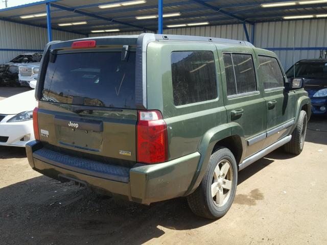 1J8HG48PX7C584917 - 2007 JEEP COMMANDER მწვანე ფოტო 4