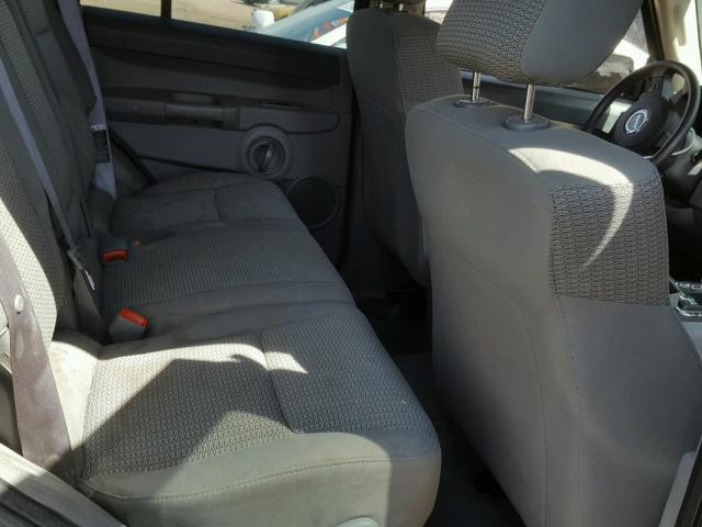 1J8HG48PX7C584917 - 2007 JEEP COMMANDER მწვანე ფოტო 6