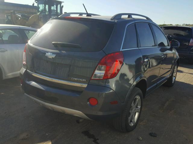 3GNAL3EKXDS566776 - 2013 CHEVROLET CAPTIVA LT GRAY photo 4