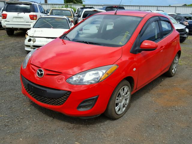 JM1DE1KY9E0181022 - 2014 MAZDA MAZDA2 SPO 红色 照片 2