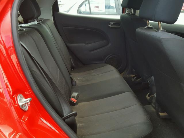 JM1DE1KY9E0181022 - 2014 MAZDA MAZDA2 SPO 红色 照片 6