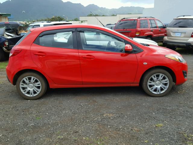 JM1DE1KY9E0181022 - 2014 MAZDA MAZDA2 SPO 红色 照片 9