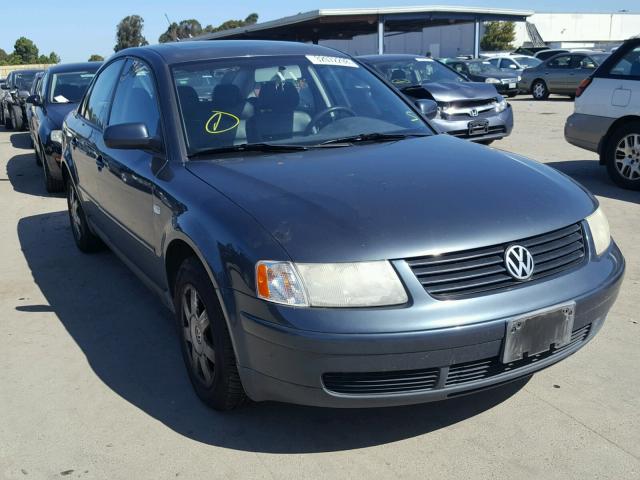 WVWAH63B41P009452 - 2001 VOLKSWAGEN PASSAT GLS BLUE photo 1