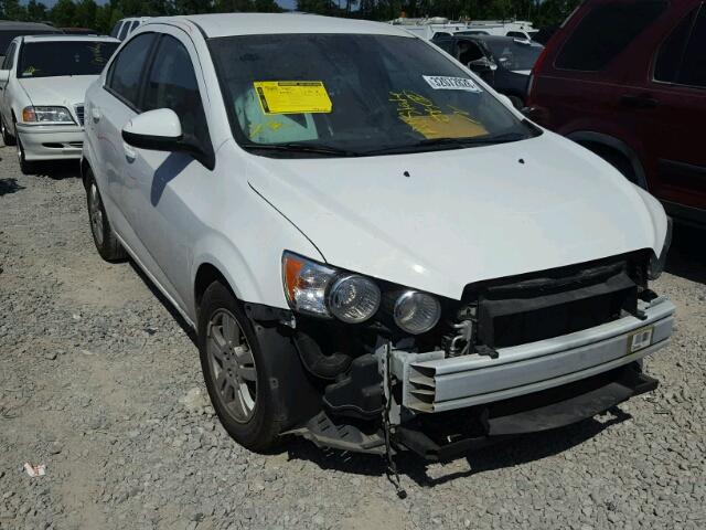 1G1JA5SH3C4186964 - 2012 CHEVROLET SONIC LS 白色 照片 1