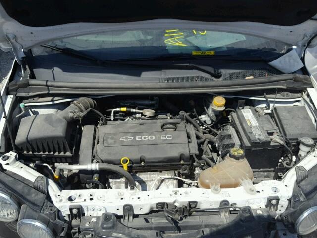 1G1JA5SH3C4186964 - 2012 CHEVROLET SONIC LS 白色 照片 7