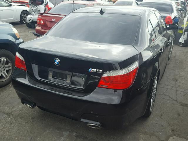 WBANW53559CT55683 - 2009 BMW 550 I BLACK photo 4