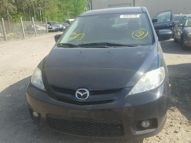 JM1CR293160131264 - 2006 MAZDA 5 BLACK photo 9