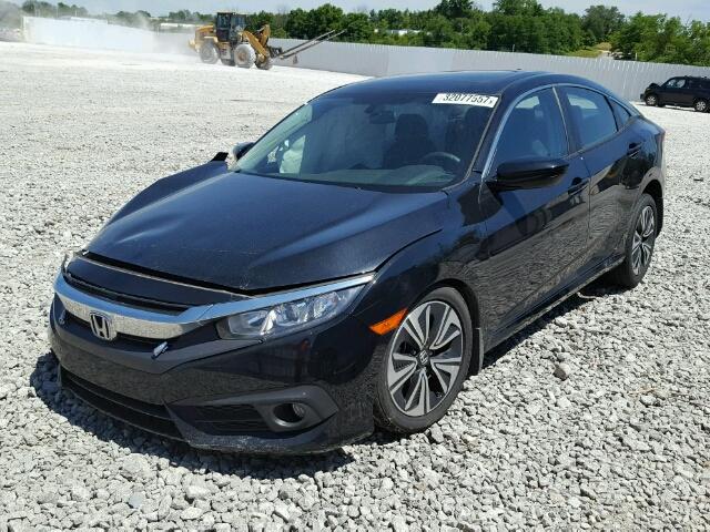 19XFC1F36GE021333 - 2016 HONDA CIVIC EX შავი ფოტო 2