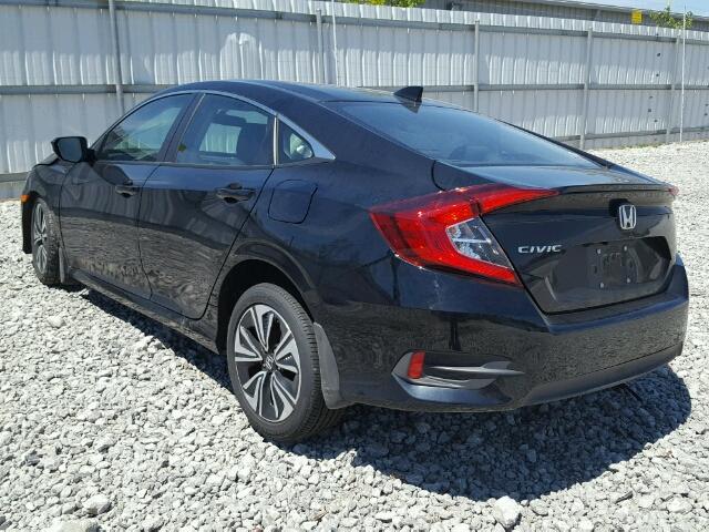 19XFC1F36GE021333 - 2016 HONDA CIVIC EX შავი ფოტო 3
