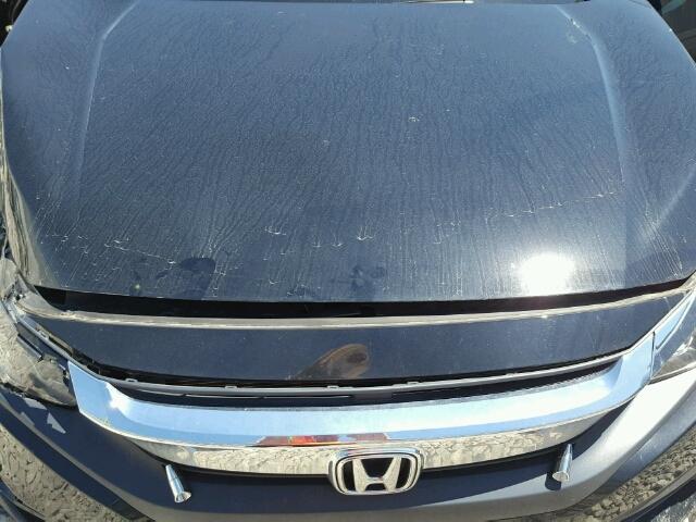 19XFC1F36GE021333 - 2016 HONDA CIVIC EX შავი ფოტო 7