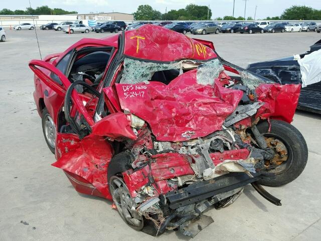 1G1JC5241W7291268 - 1998 CHEVROLET CAVALIER RED photo 1