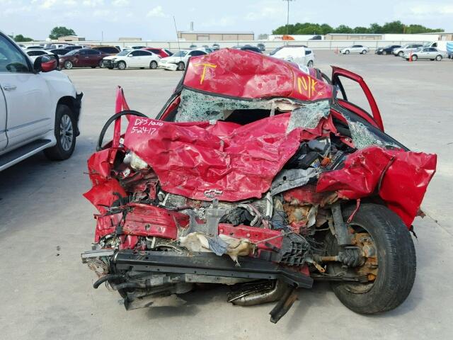 1G1JC5241W7291268 - 1998 CHEVROLET CAVALIER RED photo 10