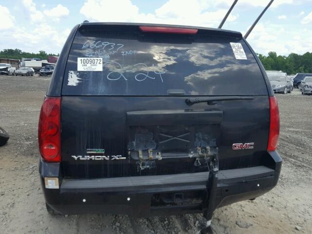 1GKFC16047R425312 - 2007 GMC YUKON XL C BLACK photo 10