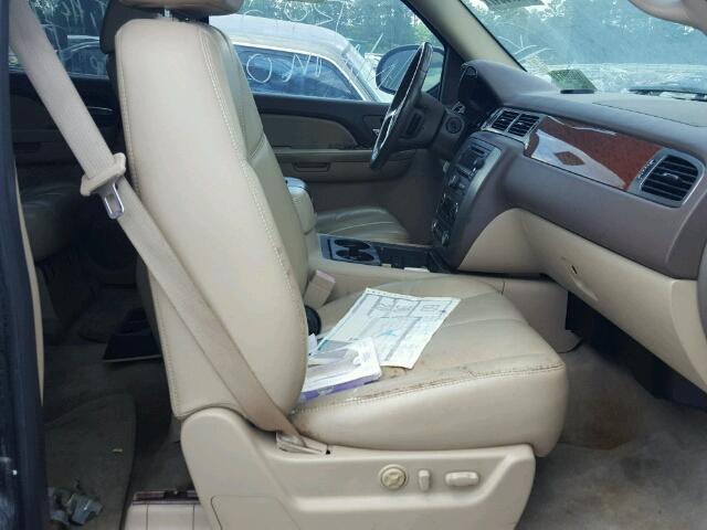 1GKFC16047R425312 - 2007 GMC YUKON XL C BLACK photo 5