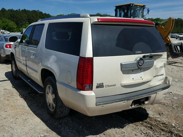 1GYFC16229R122085 - 2009 CADILLAC ESCALADE E WHITE photo 3