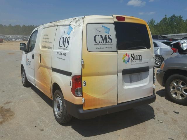 3N63M0YN9FK715522 - 2015 CHEVROLET CITY EXPRE WHITE photo 3