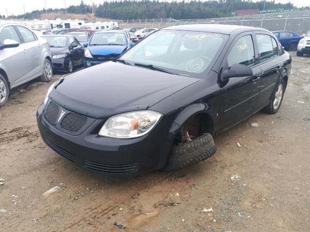 1G2AS55H397271900 - 2009 PONTIAC G5 SE BLACK photo 2