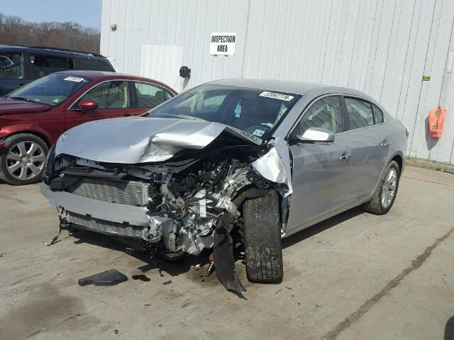 1G4GB5G34FF244659 - 2015 BUICK LACROSSE SILVER photo 2