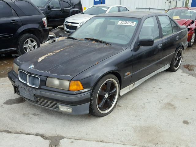 WBACB4327SFM23456 - 1995 BMW 325 I AUTO BLACK photo 2