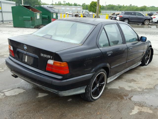 WBACB4327SFM23456 - 1995 BMW 325 I AUTO BLACK photo 4