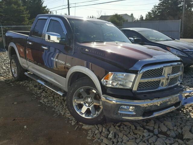 1C6RD7JT4CS202787 - 2012 DODGE RAM 1500 L RED photo 1