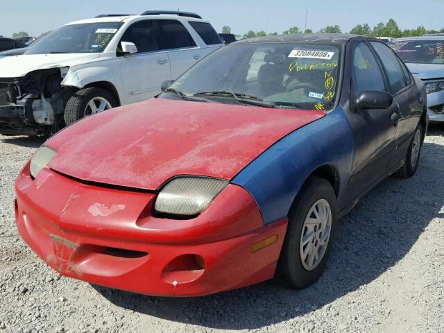 1G2JB524317404791 - 2001 PONTIAC SUNFIRE SE BLUE photo 2