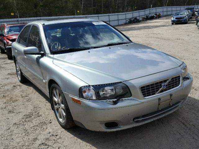 YV1TH59H341356237 - 2004 VOLVO S80 2.5T SILVER photo 1